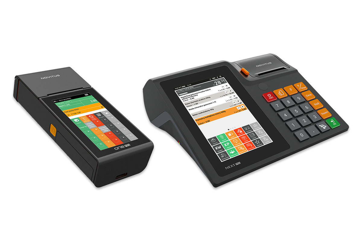 Kasy fiskalne Novitus z aplikacją NoviCloud